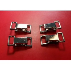 Metalowa zapinka srebrna